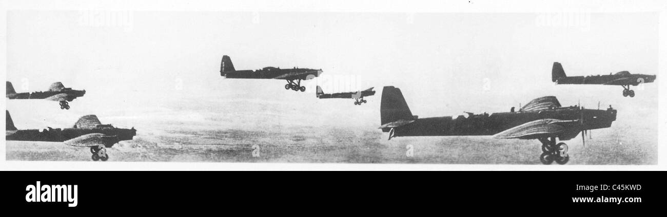 Rote Armee Bomber, 1936 Stockfoto