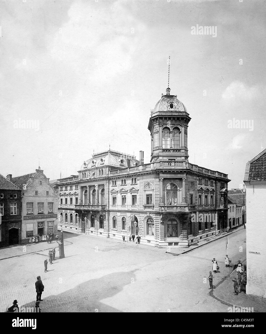 Likör-Fabrik Underberg-Albrecht in Rheinberg, 1902 Stockfoto