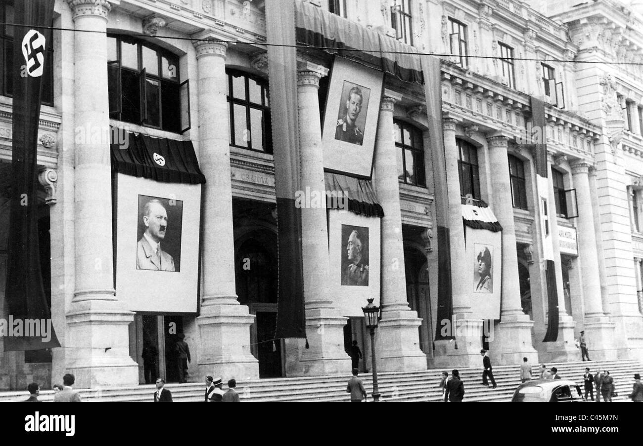 Kriegsministerium in Bukarest Stockfoto