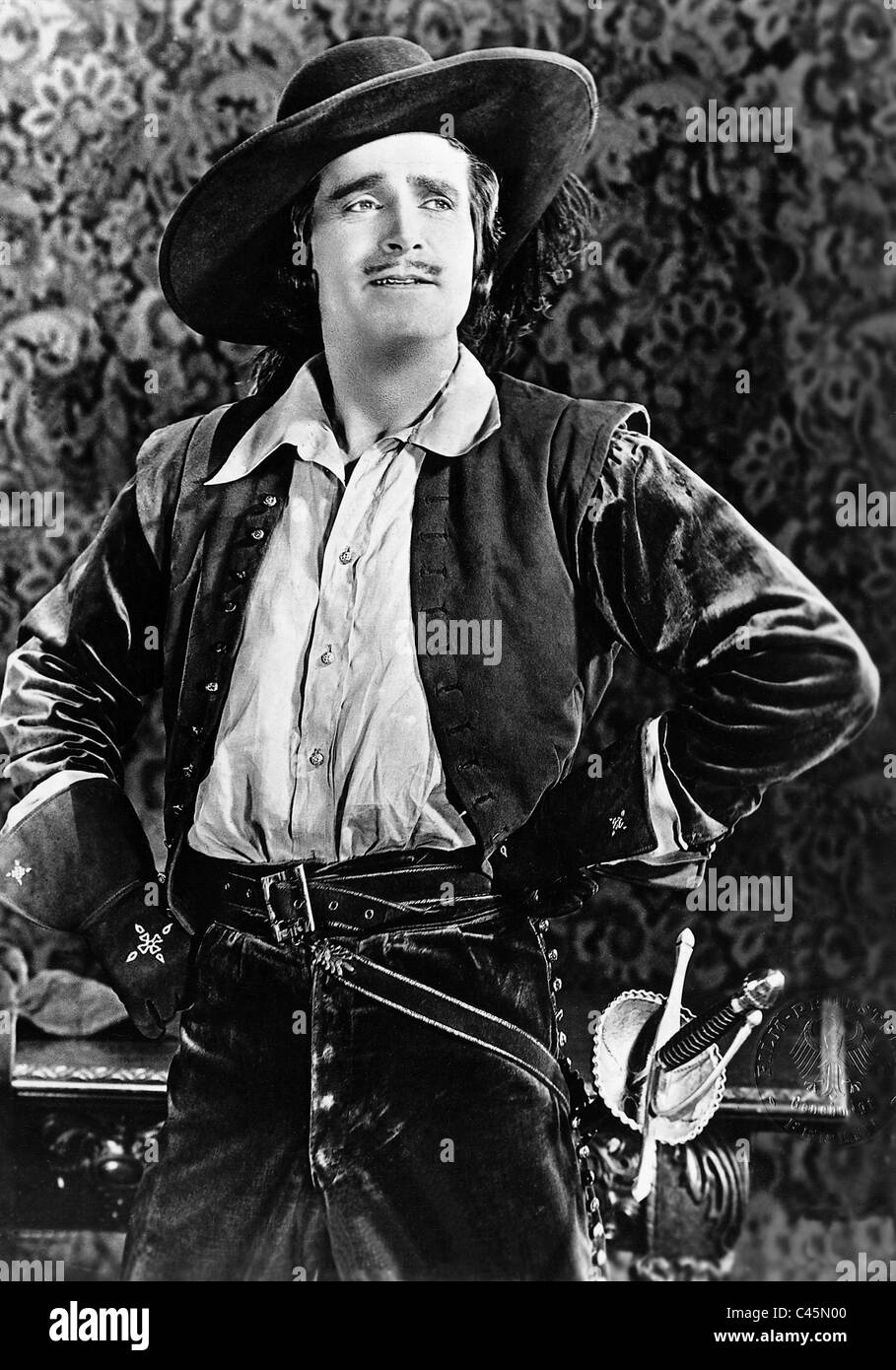 Douglas Fairbanks in "The Iron Mask", 1929 Stockfoto