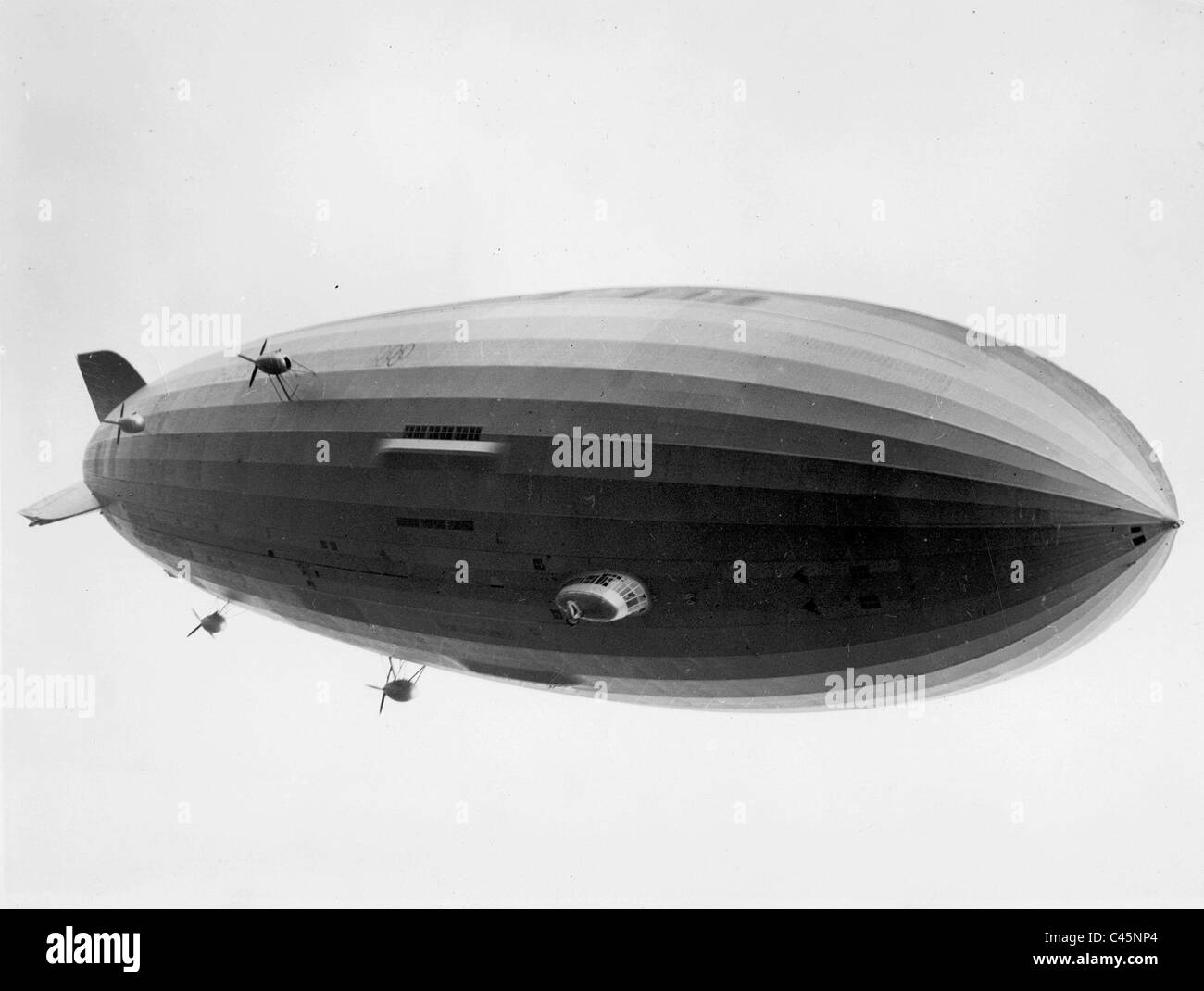 Der Zeppelin "Hindenburg", 1936 Stockfoto