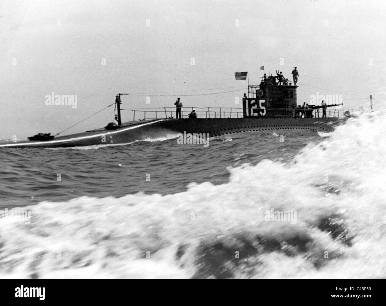 Amerikanische U Boot U 125 Auf Hoher See 1941 Stockfotografie Alamy