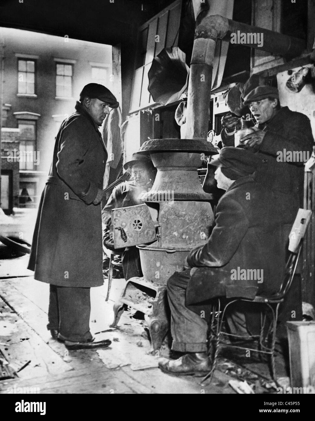 Arbeitslosen während der großen Depression, 1931 Stockfoto