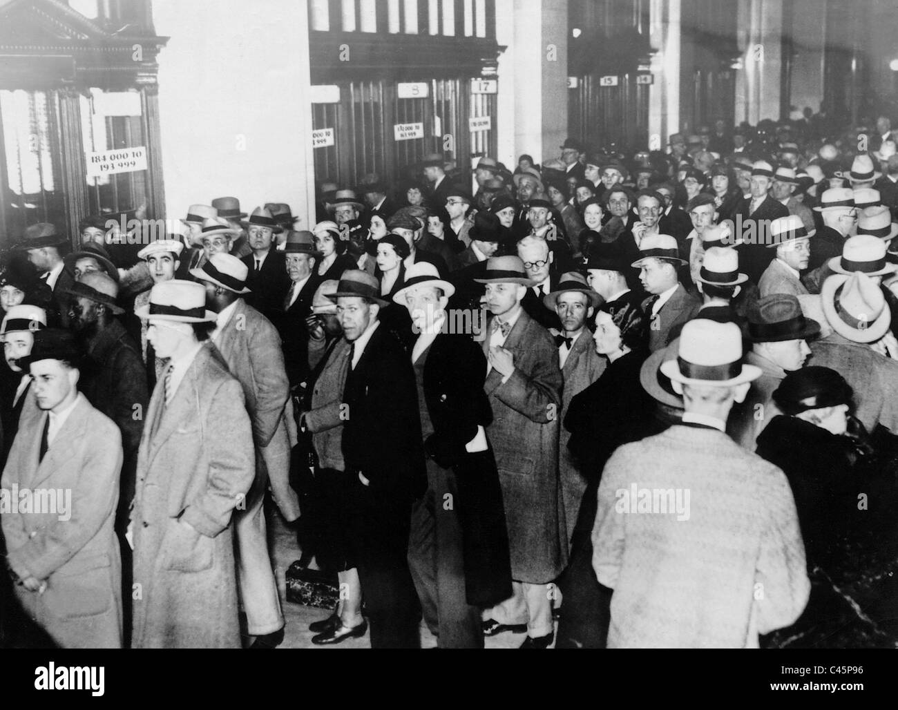 Weltwirtschaftskrise, 1933 Stockfoto