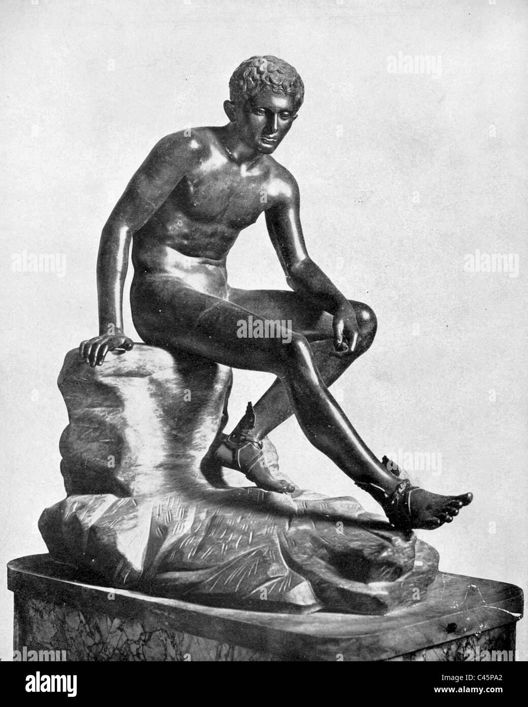 Griechischen Gott Hermes Stockfoto