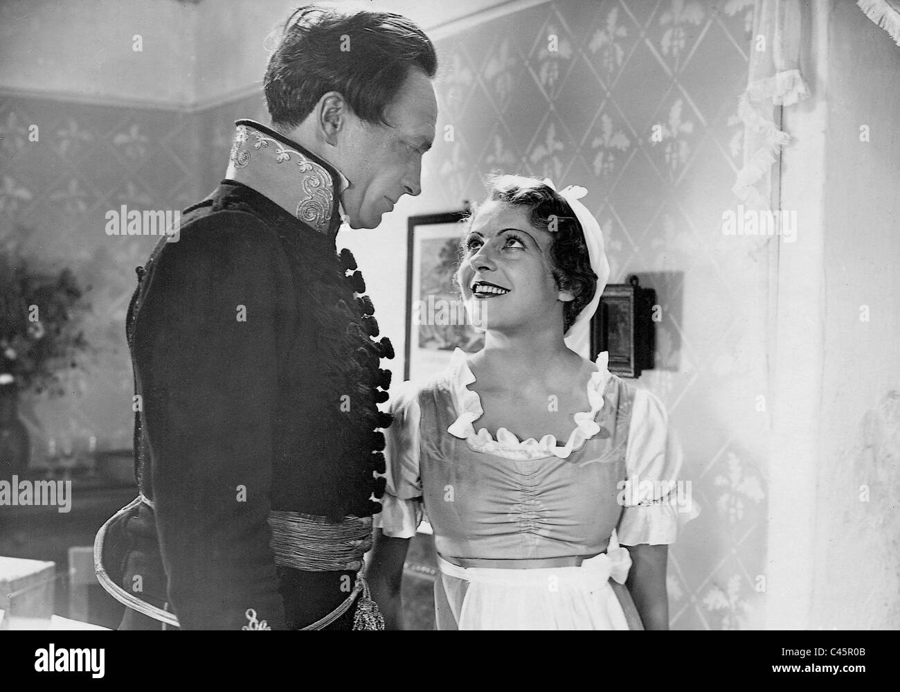 Conrad Veidt und Mady Christen in "Der schwarze Husar", 1932 Stockfoto