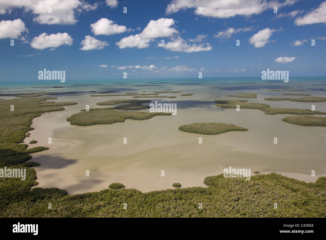 Bereich 10.000 Inseln von Südwest Florida Stockfoto
