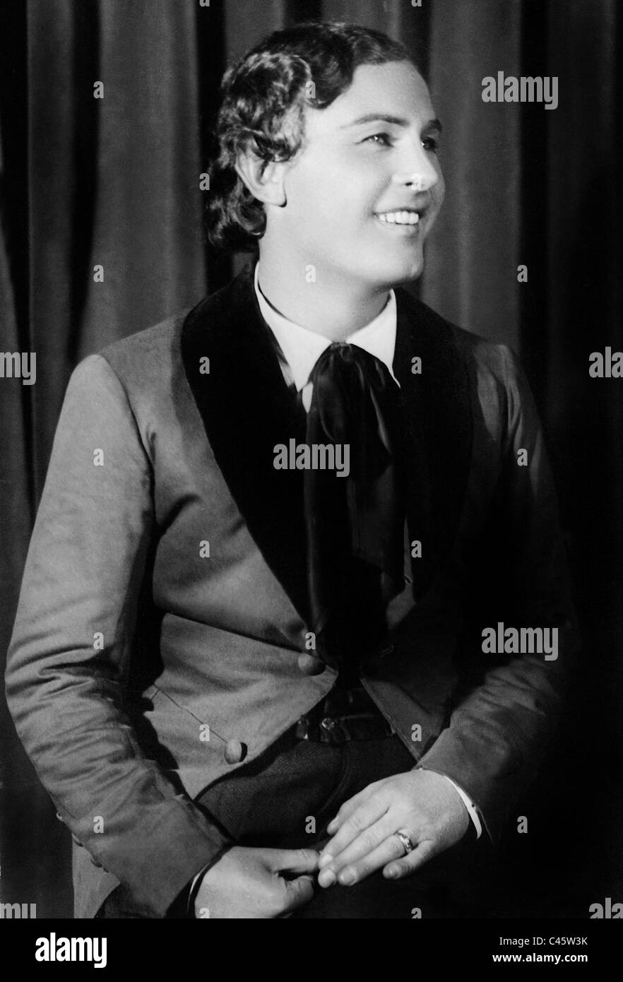 Jan Kiepura, 1934 Stockfoto