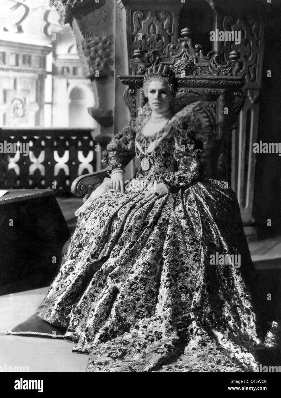 Maria Koppenhoefer in "Das Herz der Königin", 1940 Stockfoto