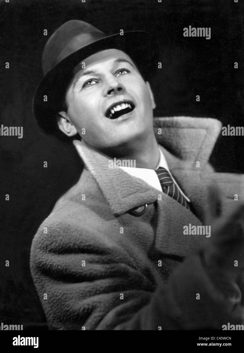 Jan Kiepura, 1933 Stockfoto