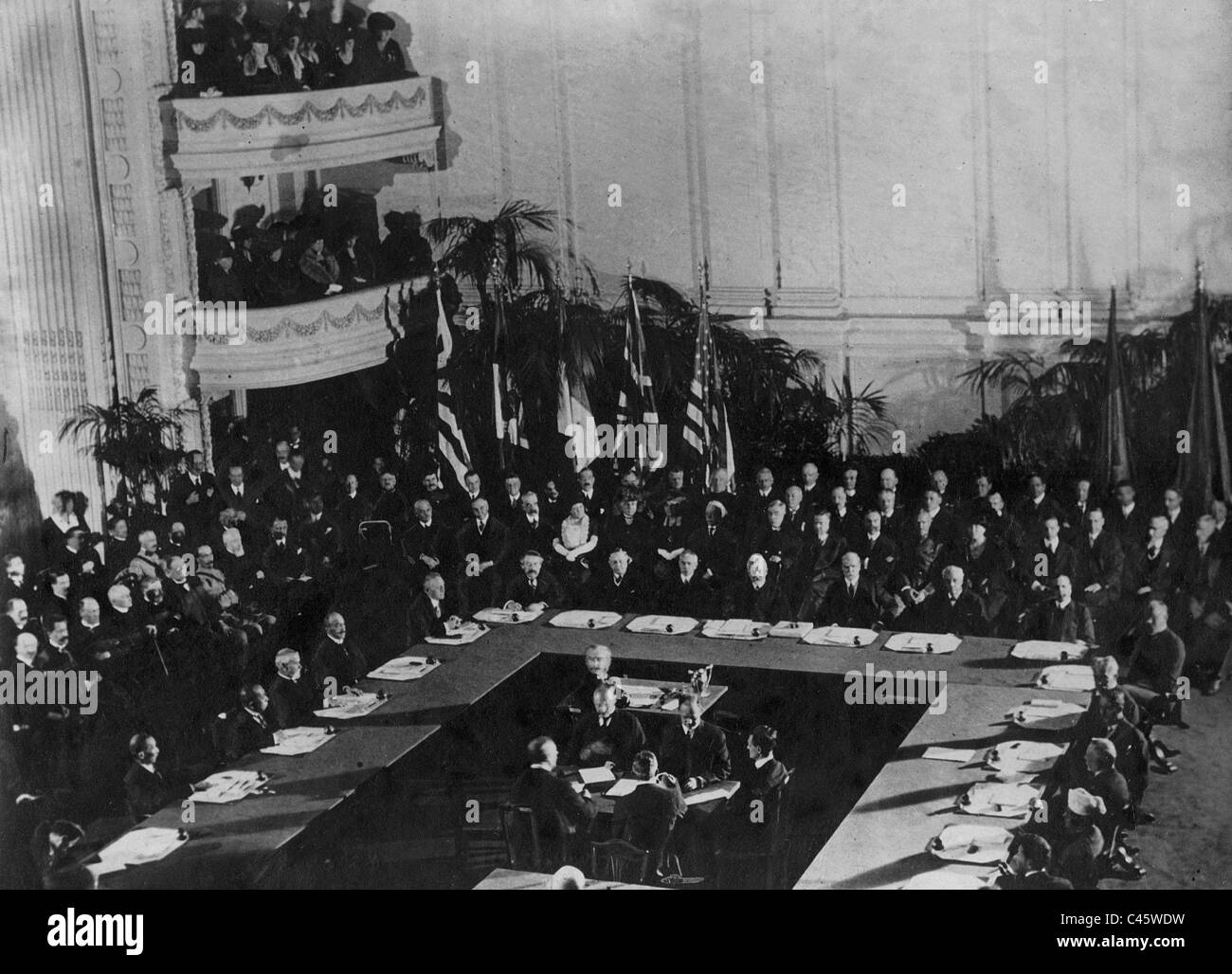 Marine-Konferenz in Washington, 1922 Stockfoto