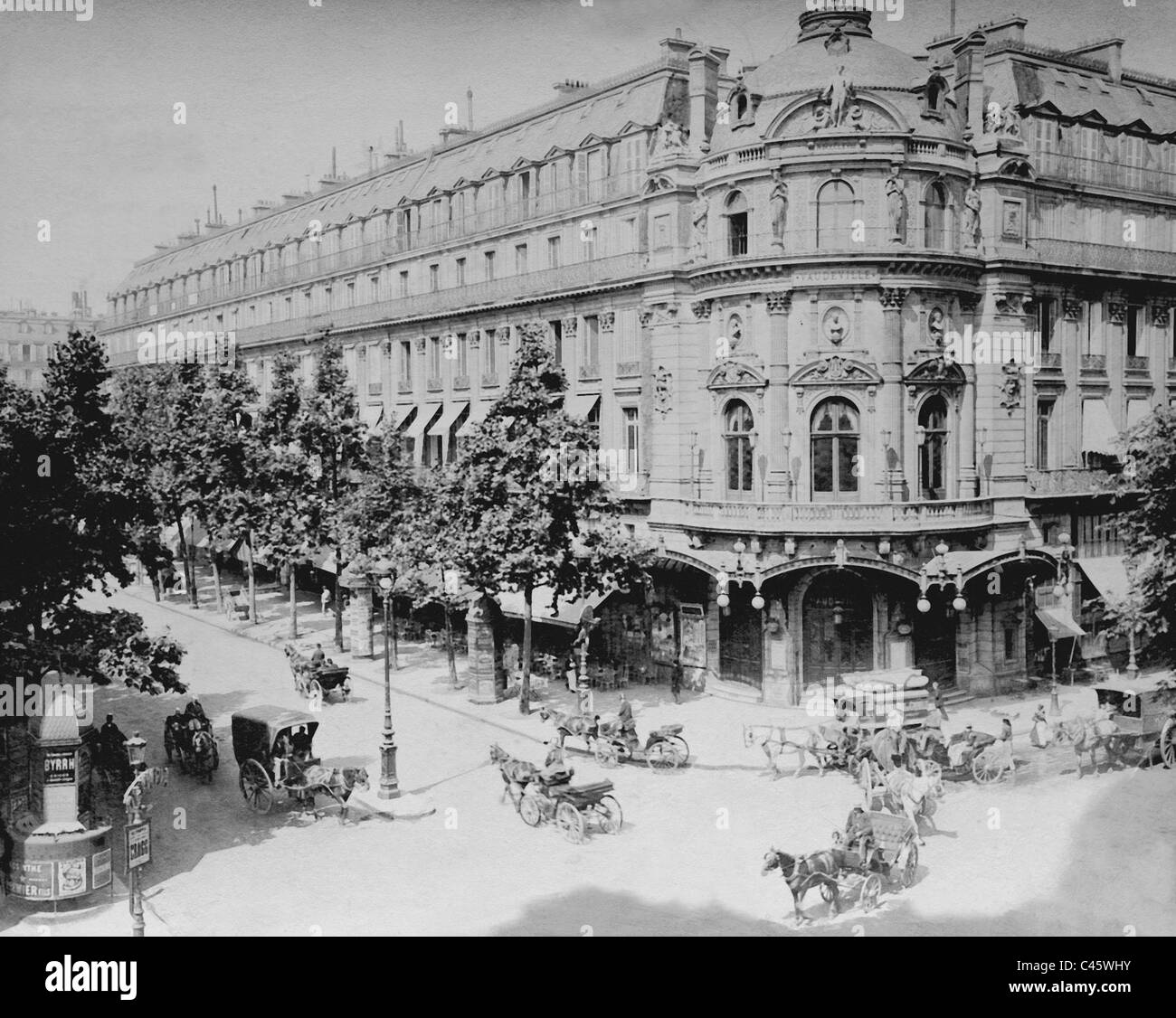 Theatre du Vaudeville in Paris, 1902 Stockfoto