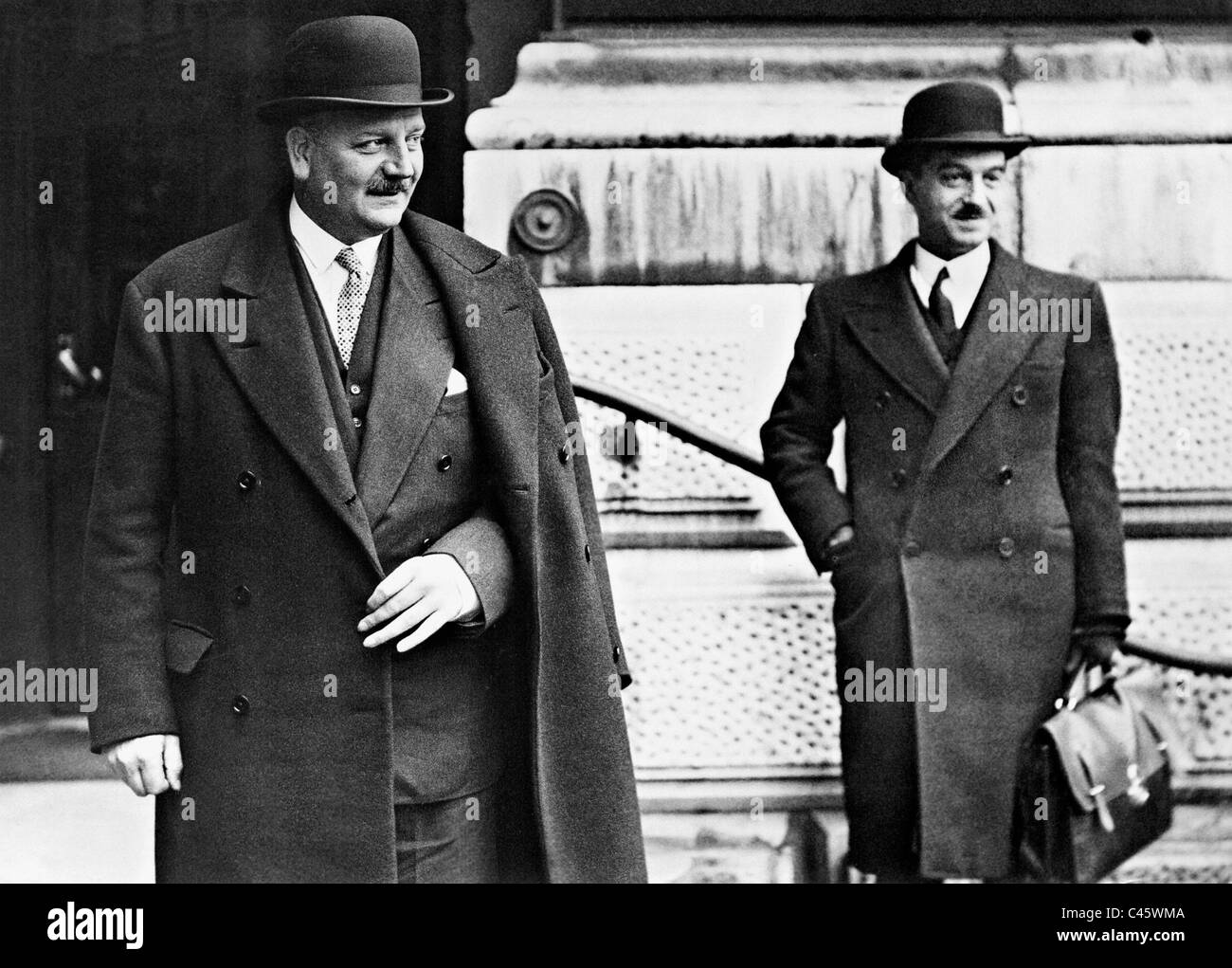 Pierre Etienne Flandin in London, 1936 Stockfoto