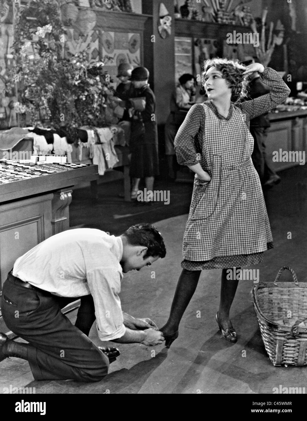 Mary Pickford und Buddy Rogers "Country Girl", 1927 Stockfoto