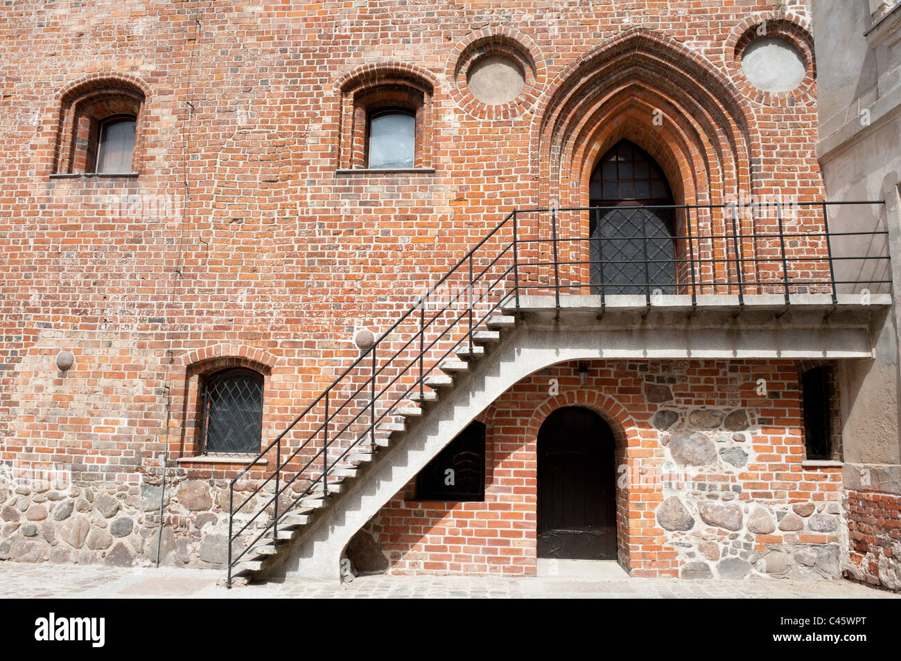 Świdwin Burg, West Pommerschen Woiwodschaft, Polen Stockfoto