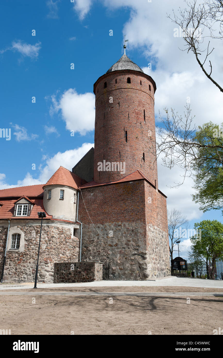 Świdwin Burg, West Pommerschen Woiwodschaft, Polen Stockfoto