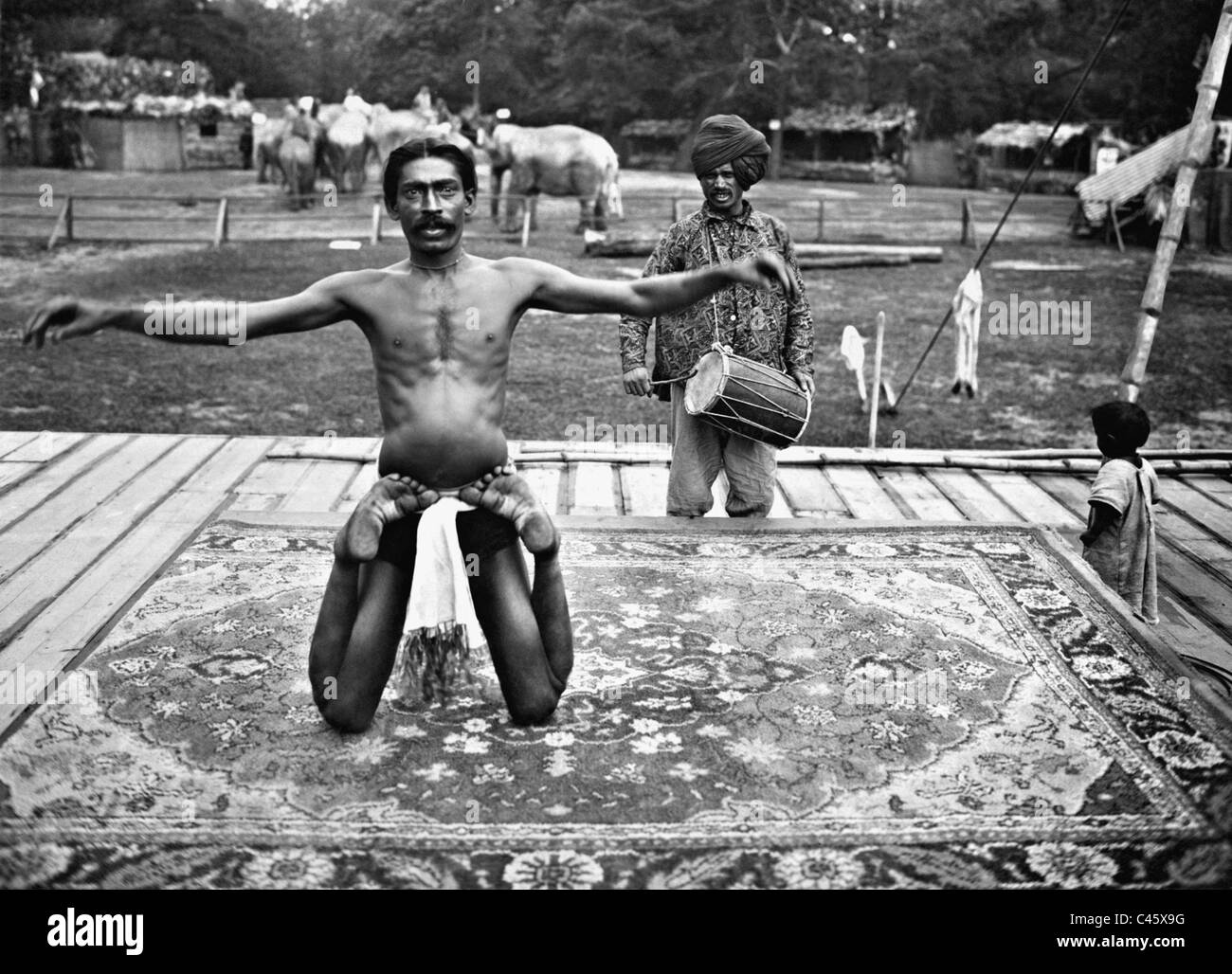 Indische Fakir, 1926 Stockfoto