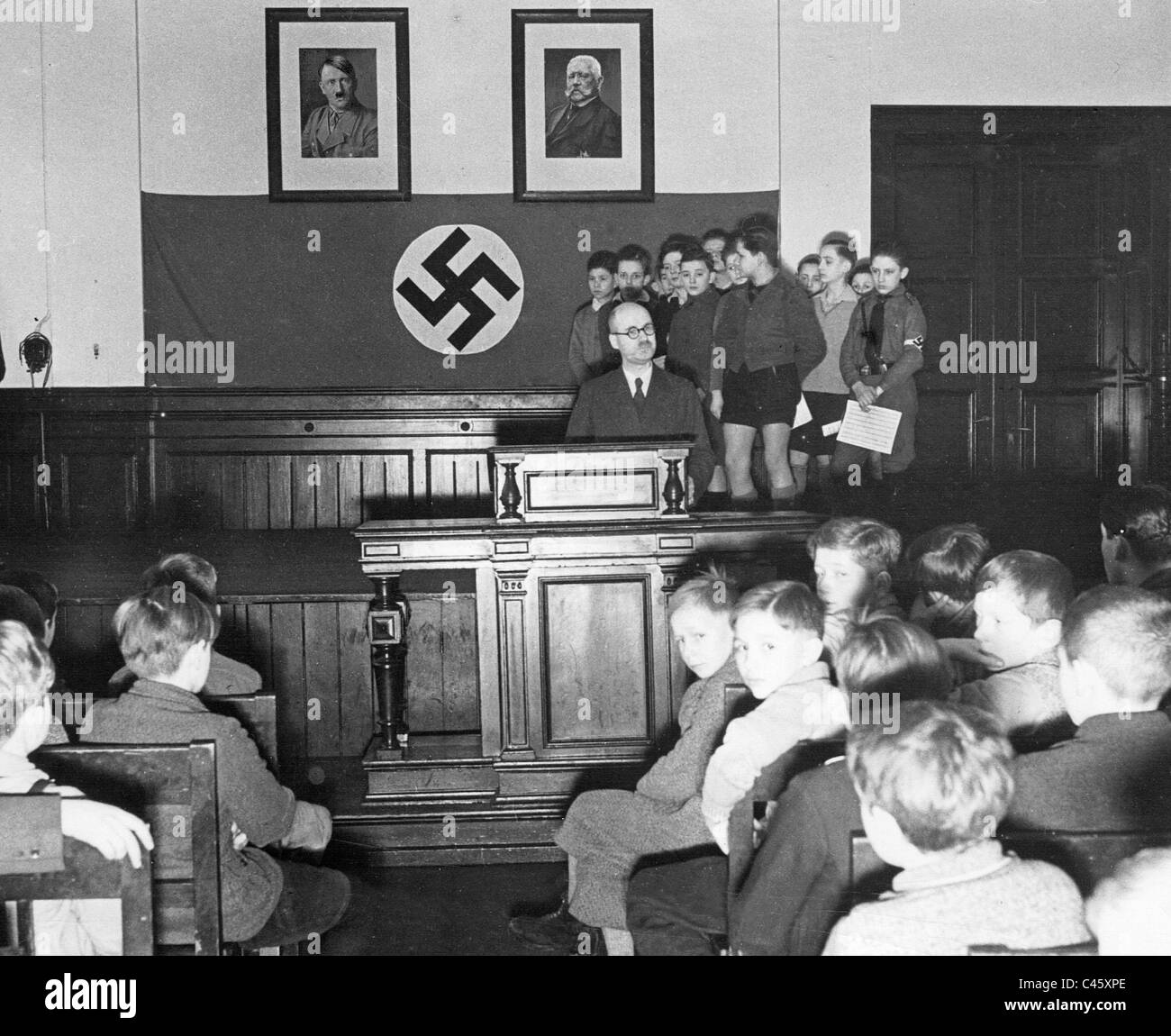 Schulen im Nationalsozialismus, 1934 Stockfotografie - Alamy