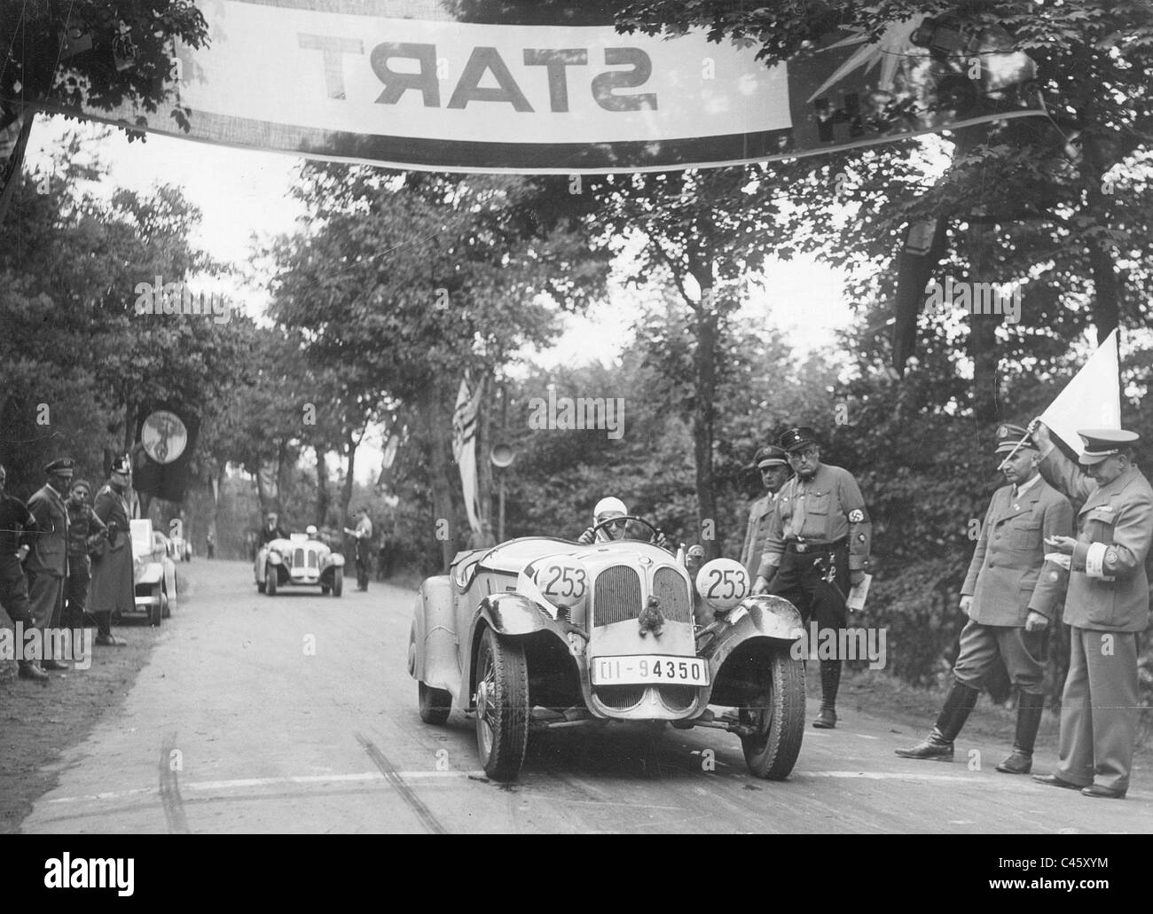 Feldberg-Rennen, 1935 Stockfoto