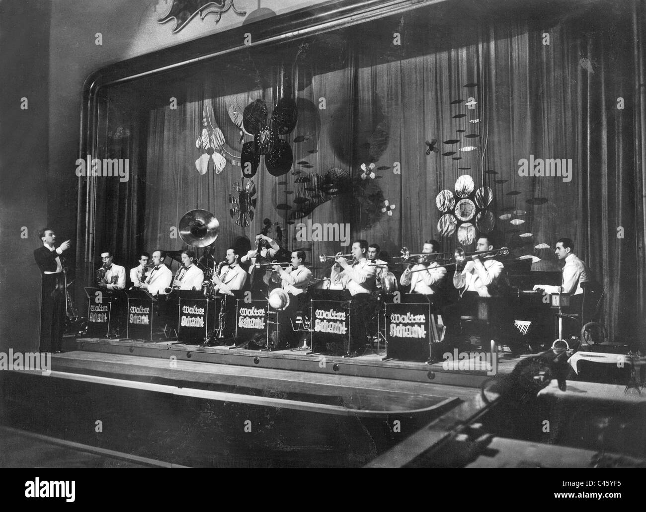 Die Band Walter Schacht, 1936 Stockfoto