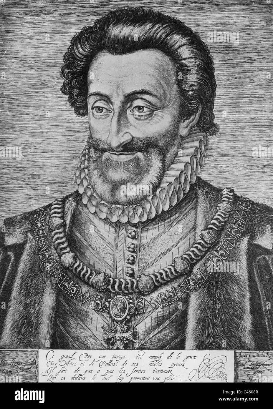 Heinrich IV., König von Frankreich Stockfoto