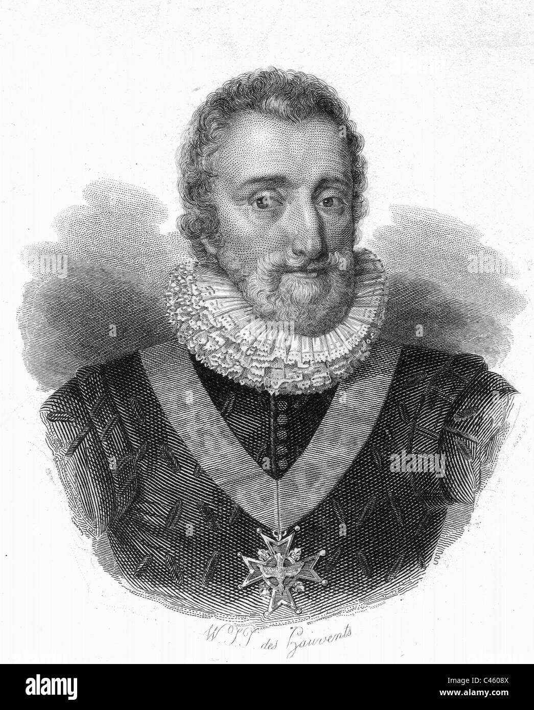 Heinrich IV., König von Frankreich Stockfoto