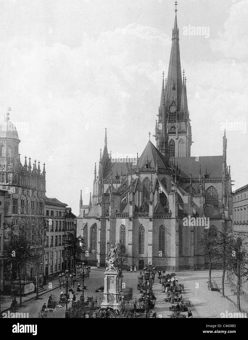 Wesel, 1902 Stockfoto