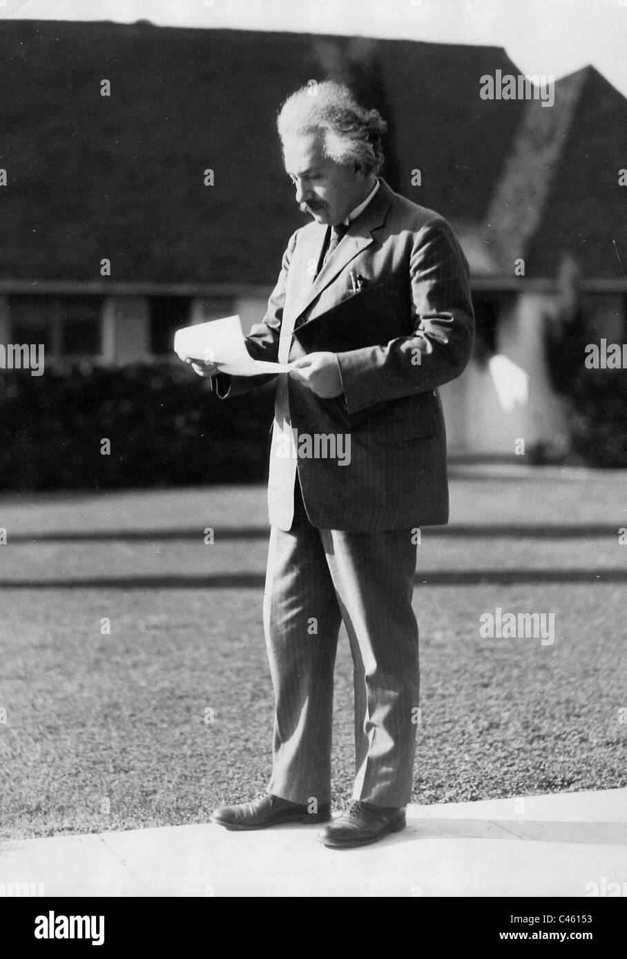 Albert Einstein, 1931 Stockfoto