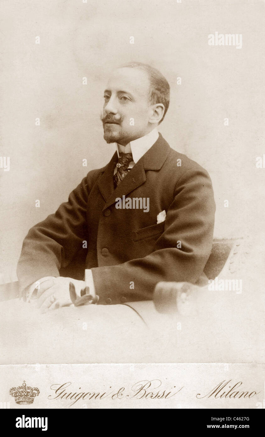 Gabriele d ' Annunzio, 1899 Stockfoto