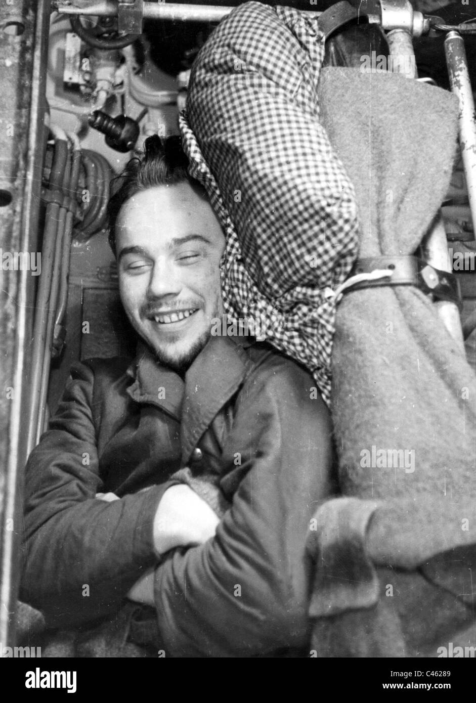 Deutsche U-Boote im zweiten Weltkrieg: Besetzung Stockfoto