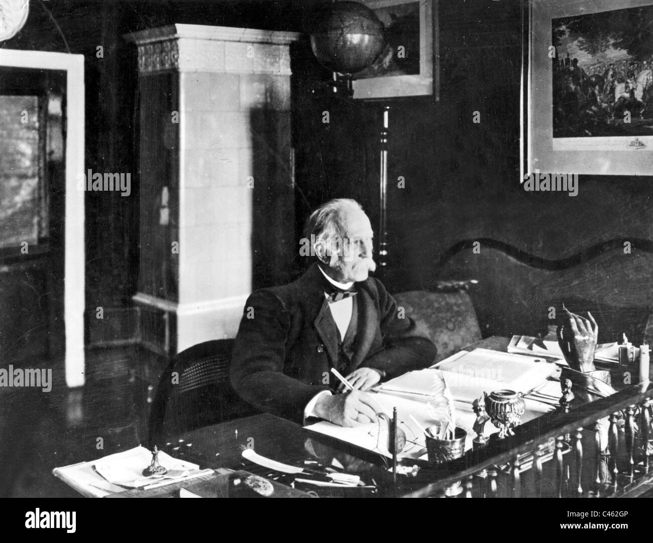 Theodor Fontane Stockfoto