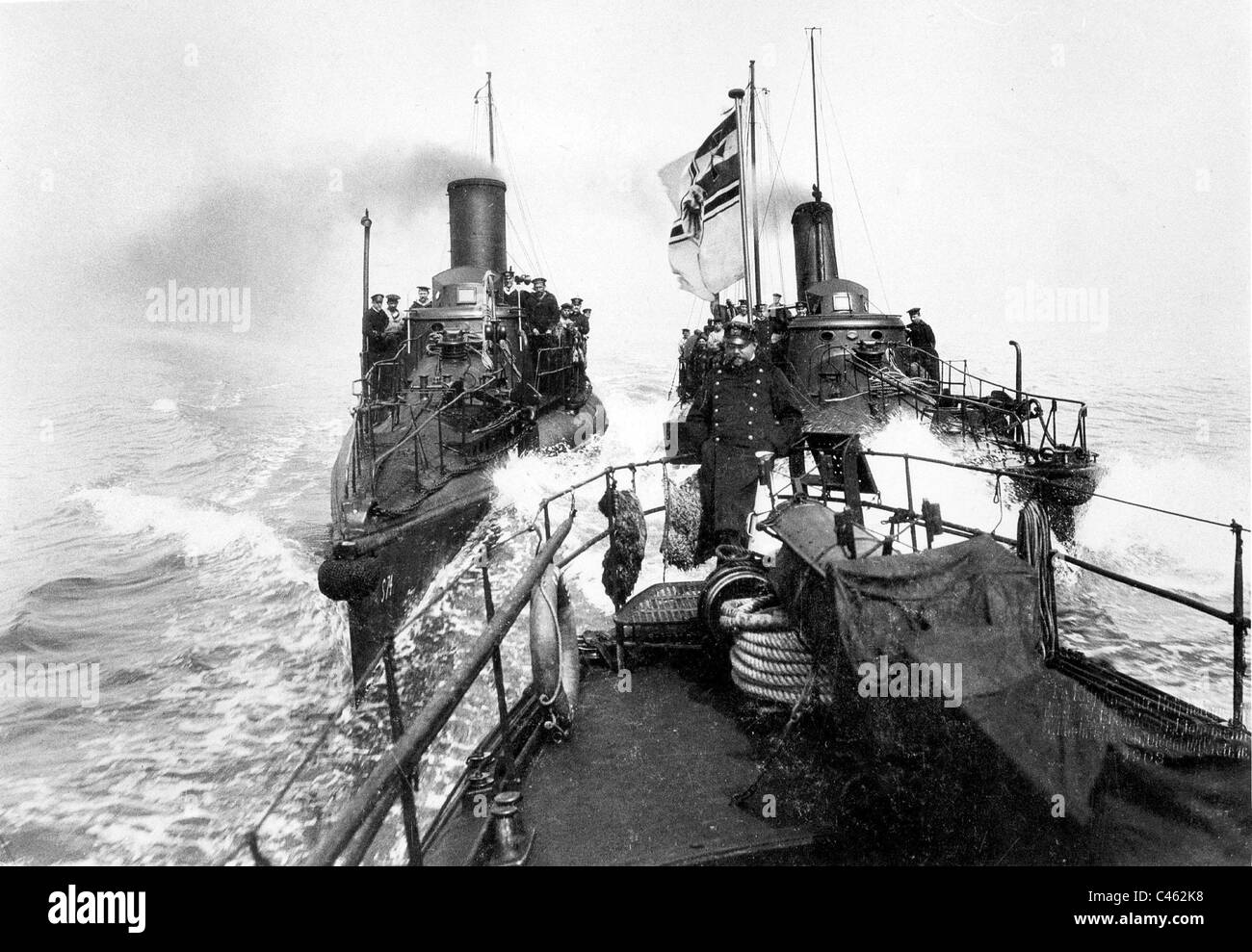 Deutsche Torpedo-Boot Geschwader Stockfoto