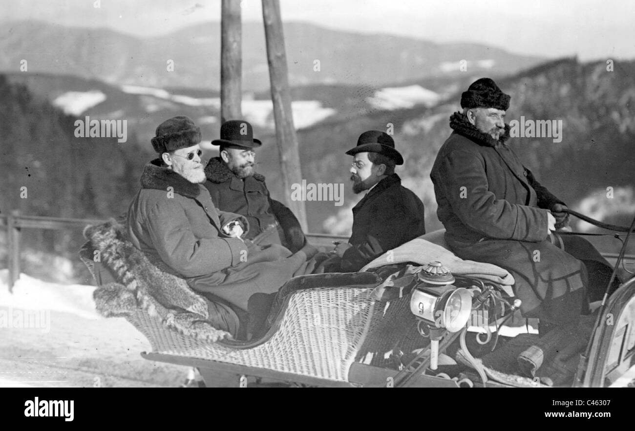 Karl Lueger, 1902 Stockfoto