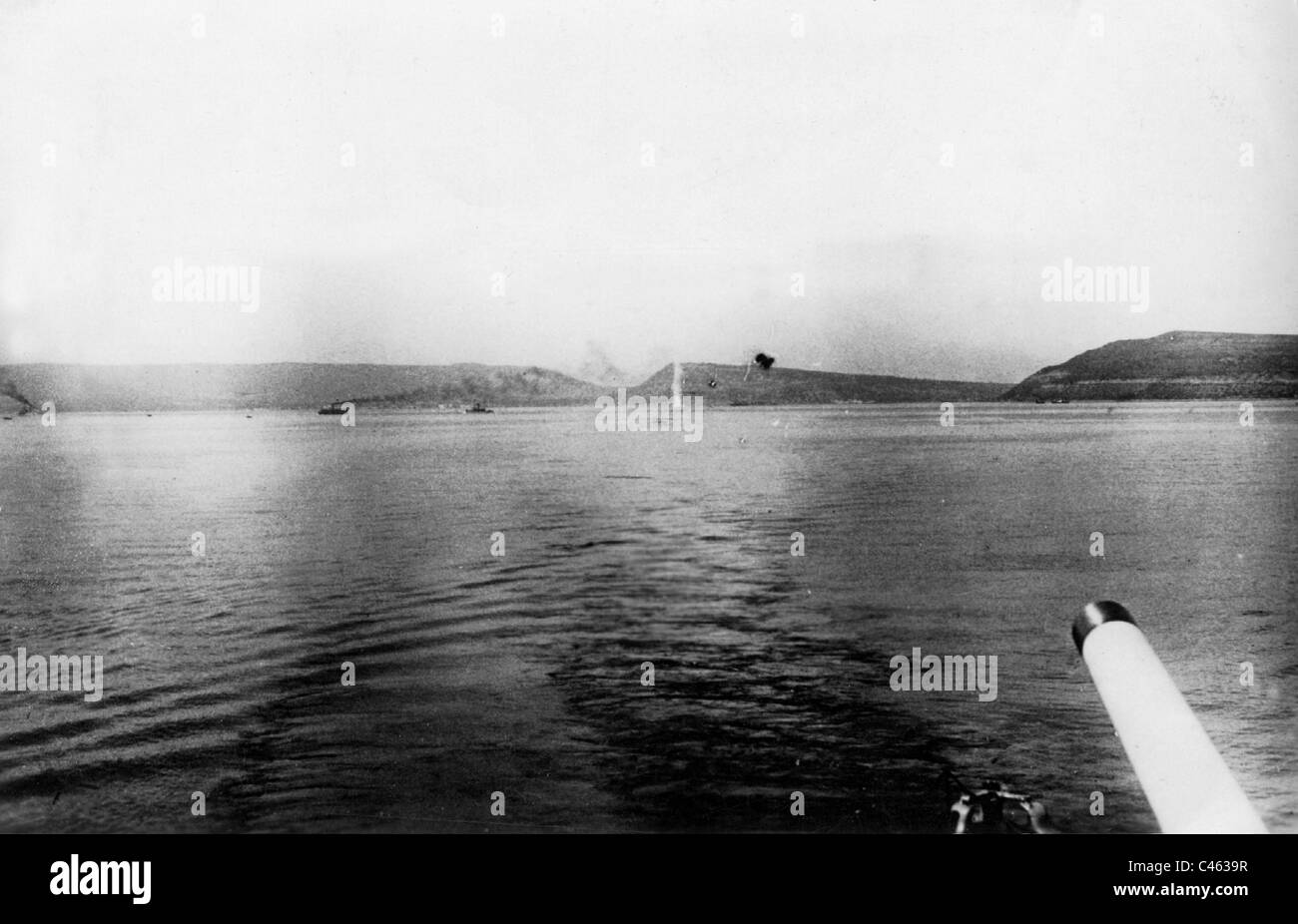 Seeschlacht bei Gallipoli, 1915 Stockfoto