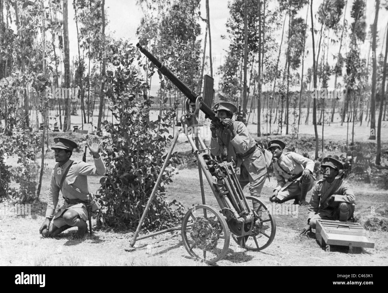 Italo-abessinischen Krieg Stockfoto