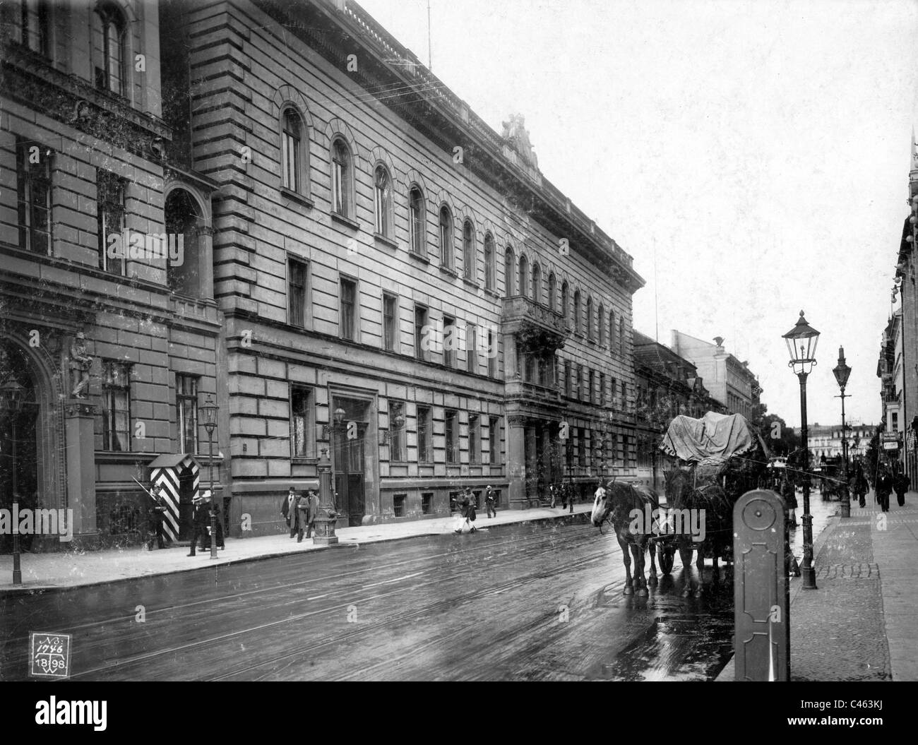 Historische Berlin Stockfoto