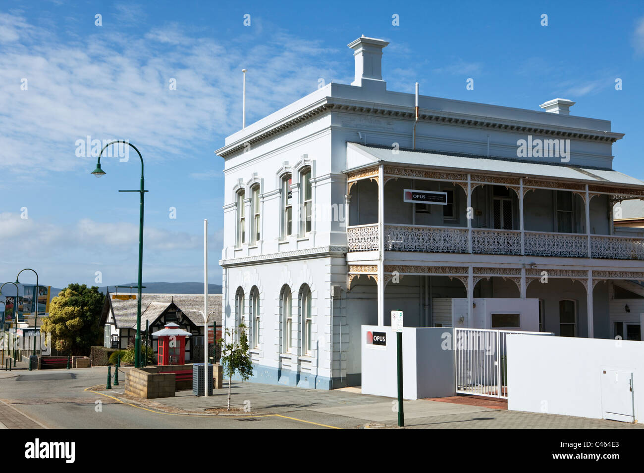 Albany House auf Stirling Terrasse, im Jahre 1878 erbaut. Albany, Western Australia, Australien Stockfoto