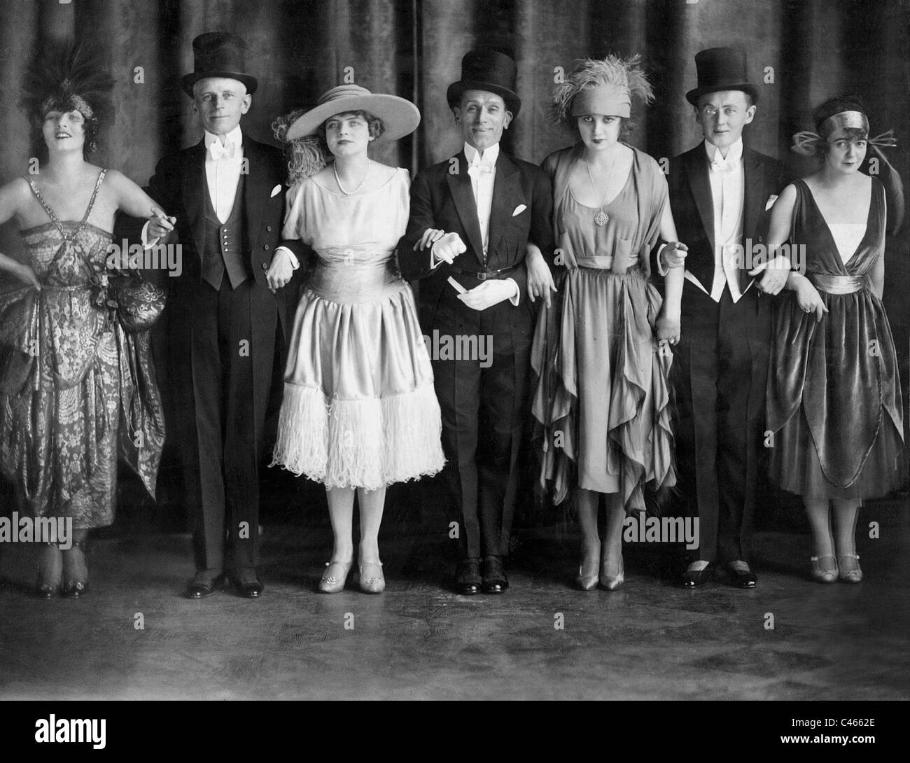 Berliner Revue-Truppe, 1920 Stockfoto