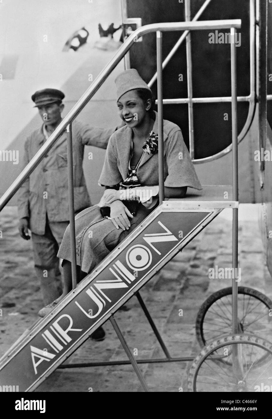 Josephine Baker, 1933 Stockfoto