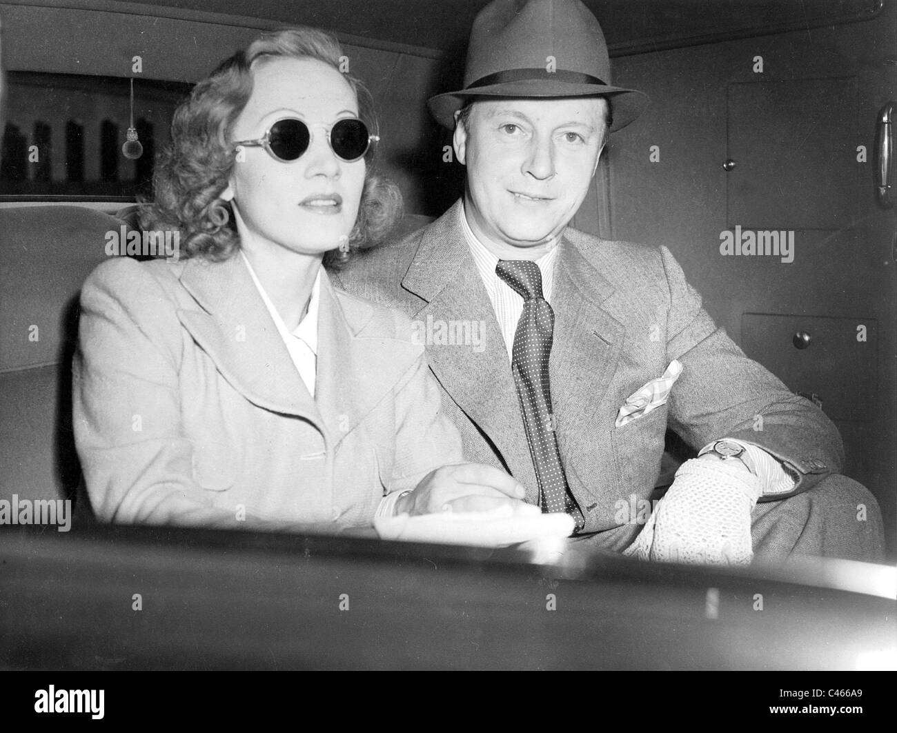 Marlene Dietrich und Rudolf Sieber, 1937 Stockfoto