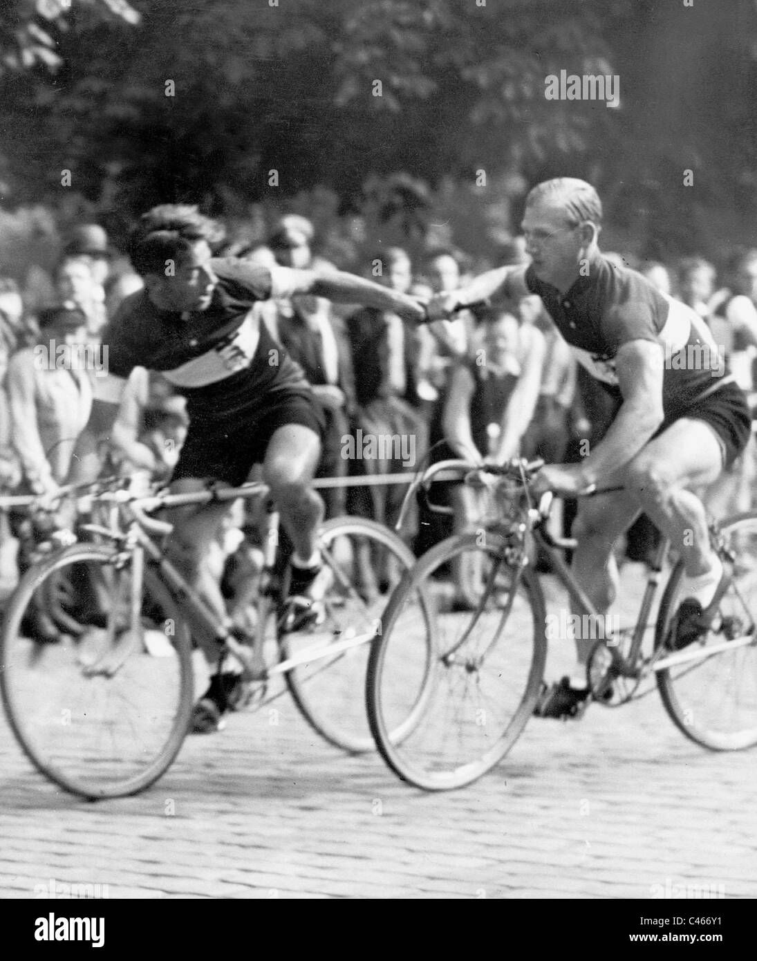 Radsport: Straßenrennen, 1935 Stockfoto