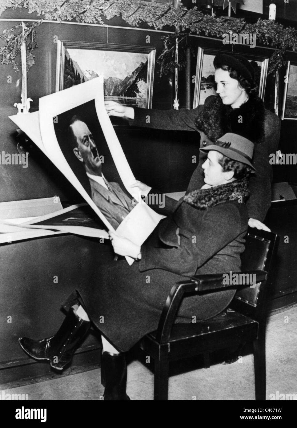 NaziDeutschland Führer Kult Stockfotografie Alamy