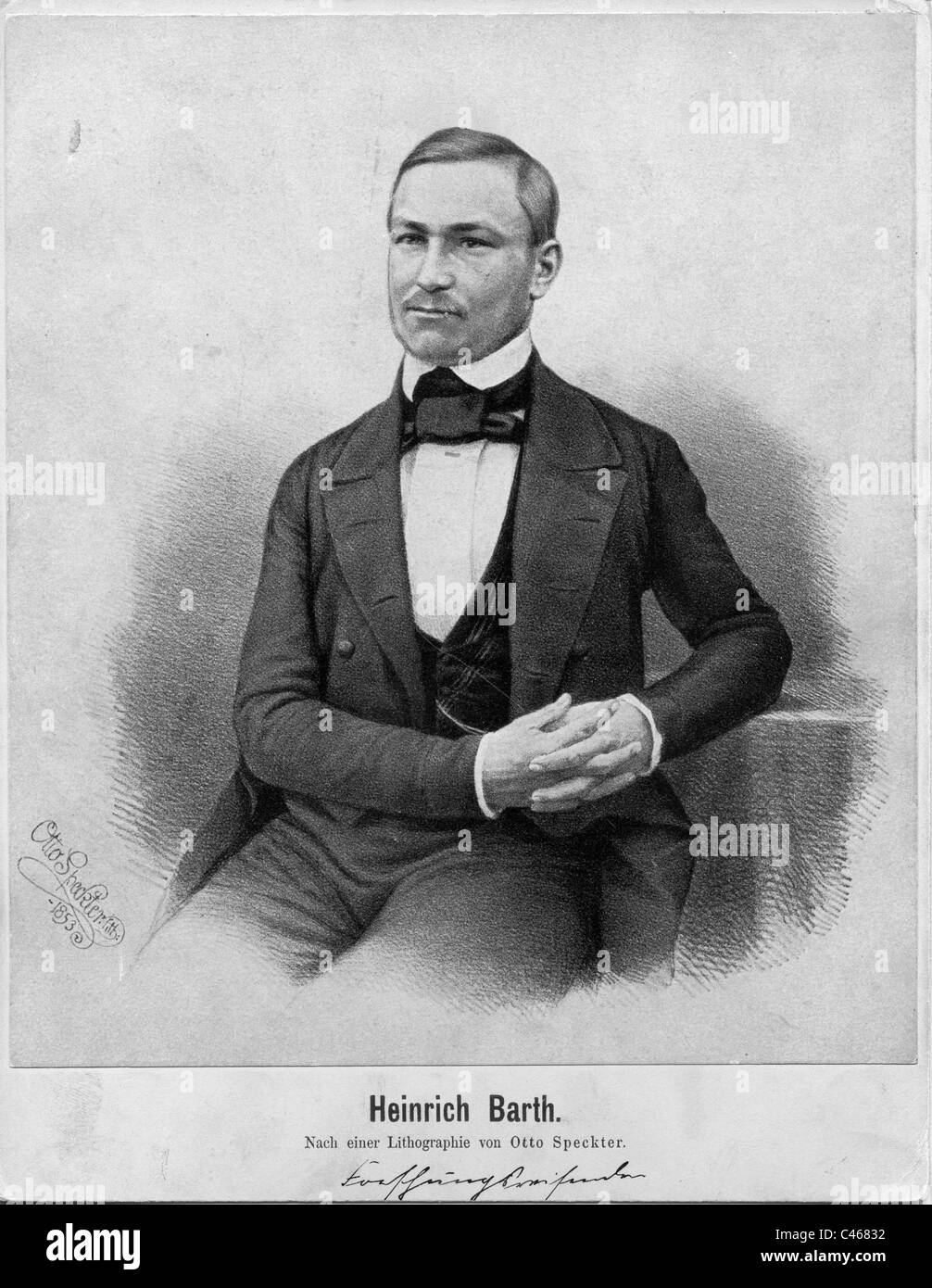 Heinrich Barth, Stockfoto