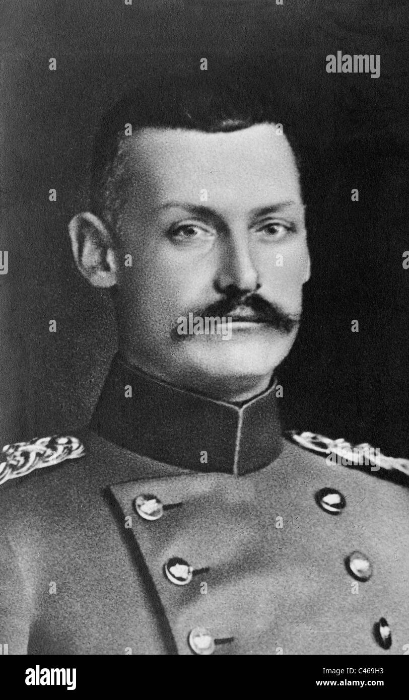 Kronprinz Rupprecht von Bayern, 1905 Stockfotografie Alamy