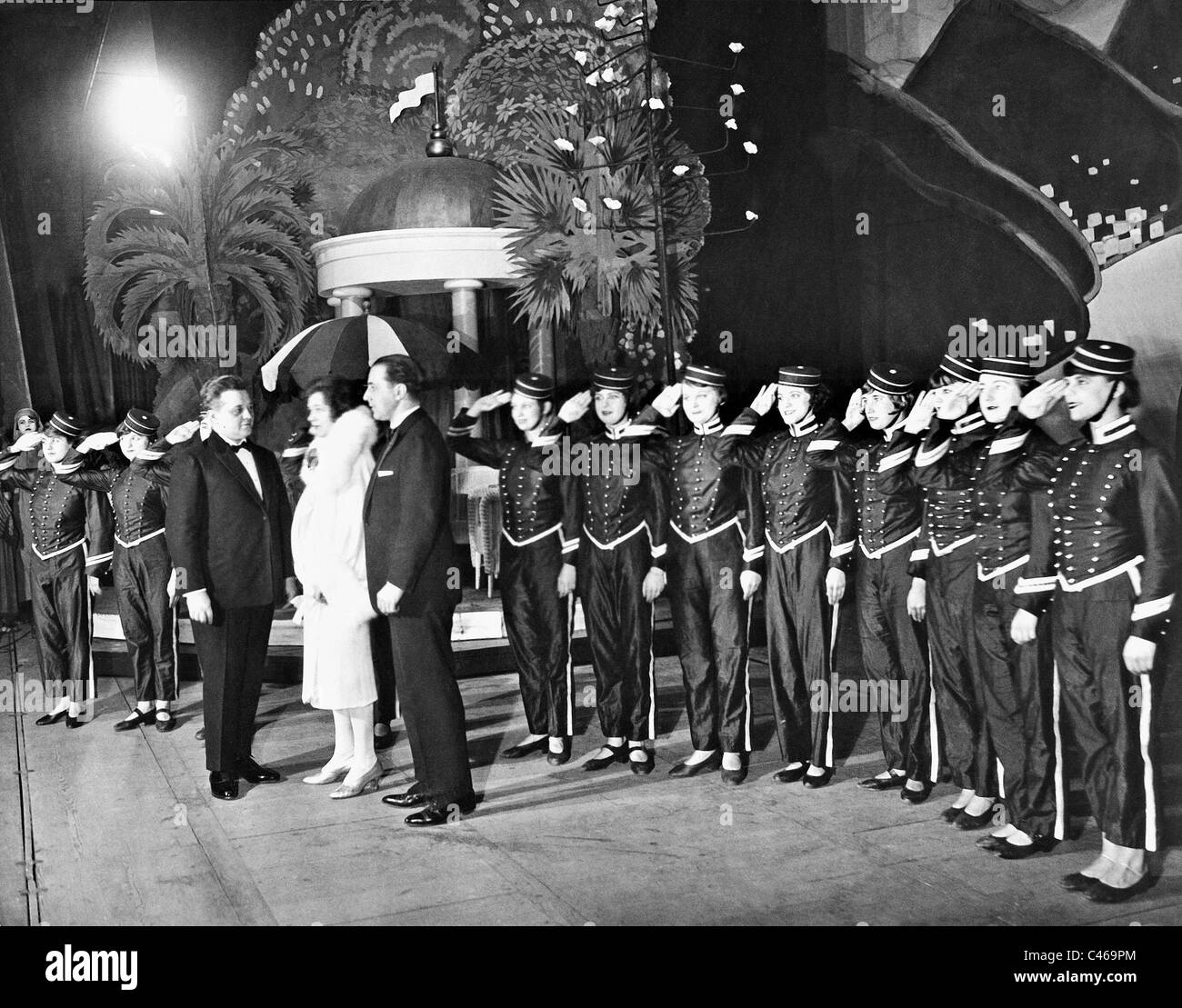 Uraufführung der Oper "Royal Palace", 1927 Stockfoto