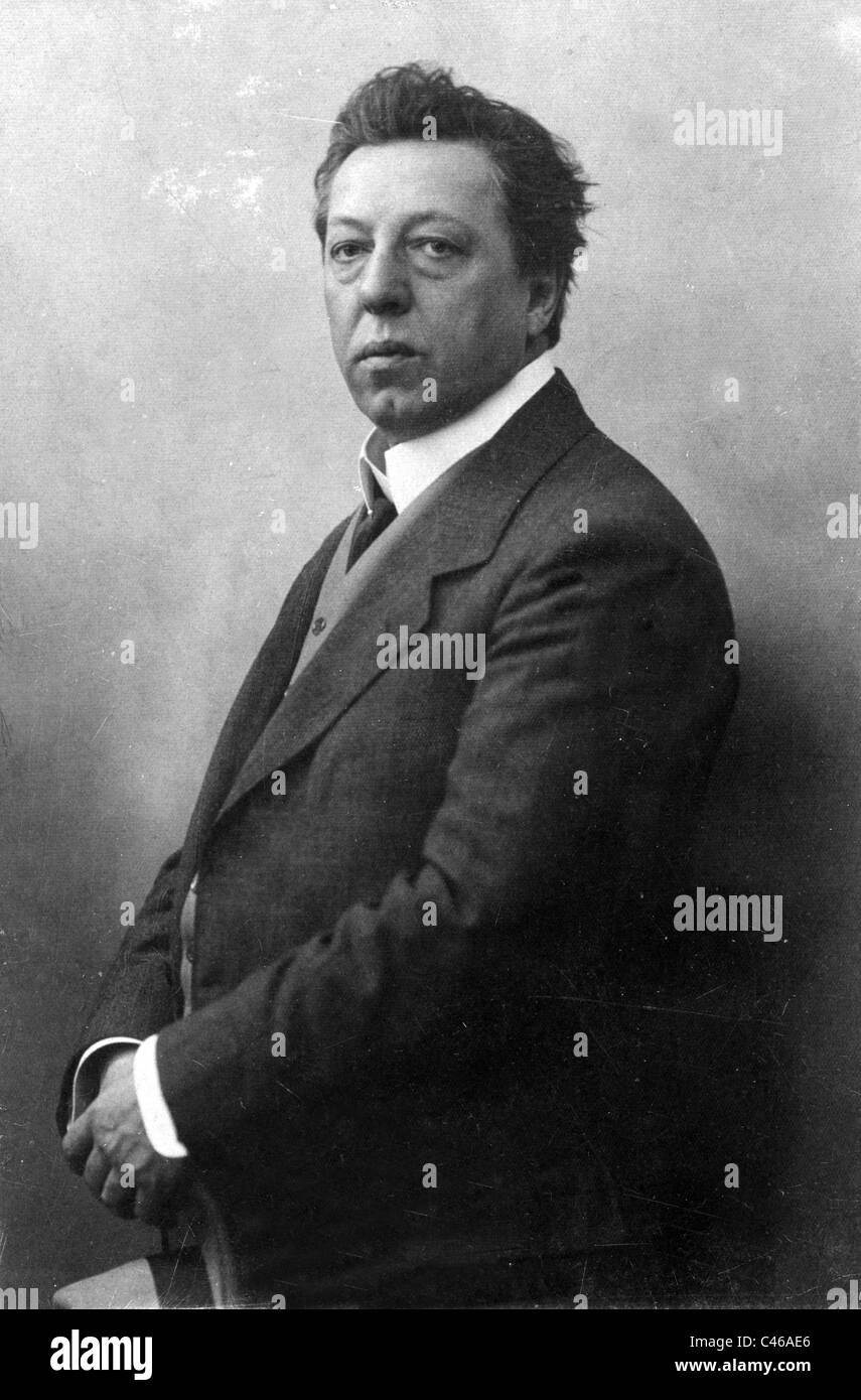 Conrad Ansorge Stockfoto