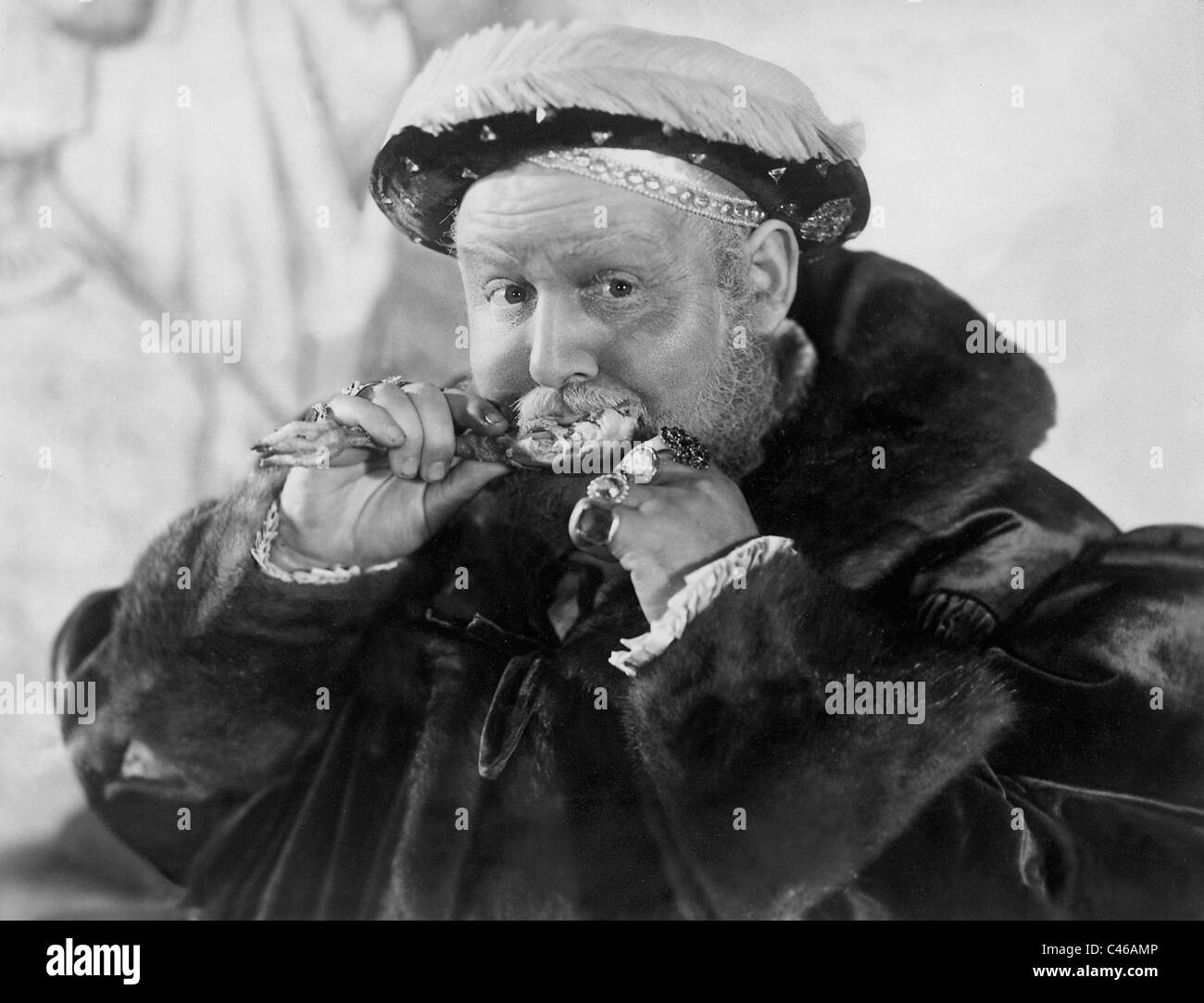 Charles Laughton in "The Private Life of Henry VIII", 1933 Stockfoto