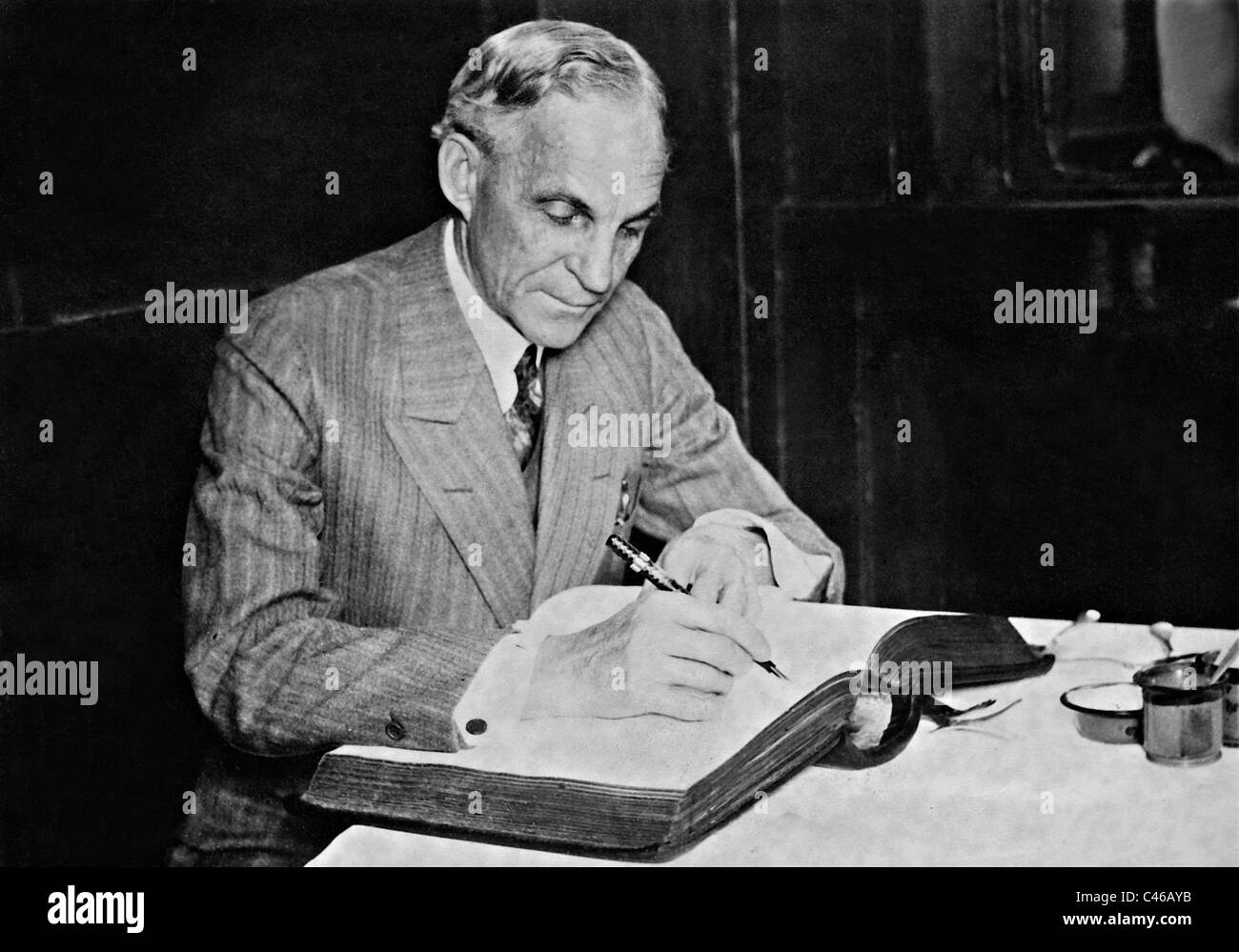Henry Ford, 1928 Stockfoto