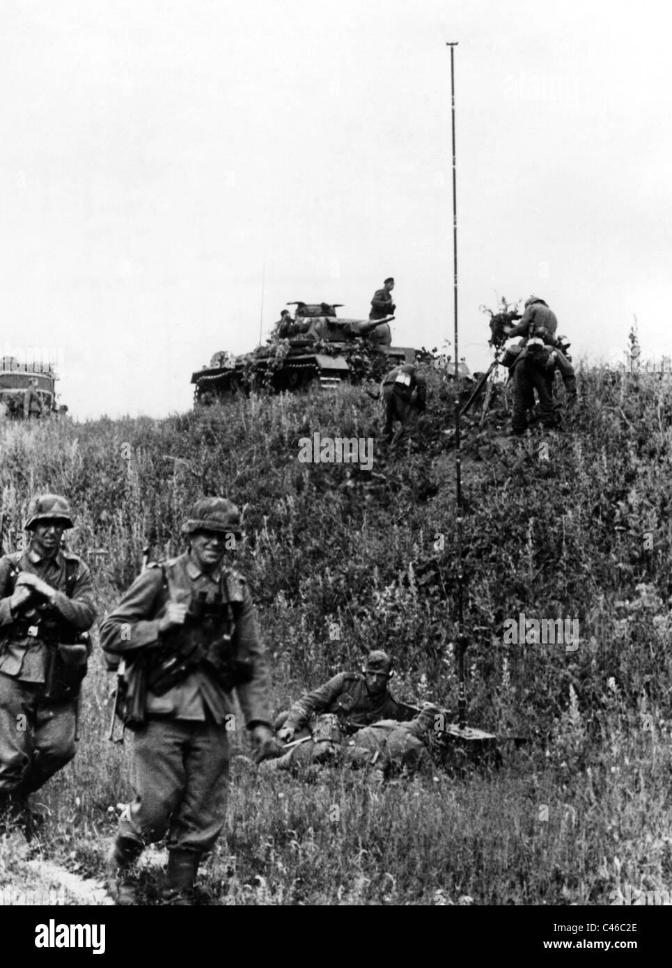 Zweiter Weltkrieg: "Grossdeutschland" Division Stockfoto