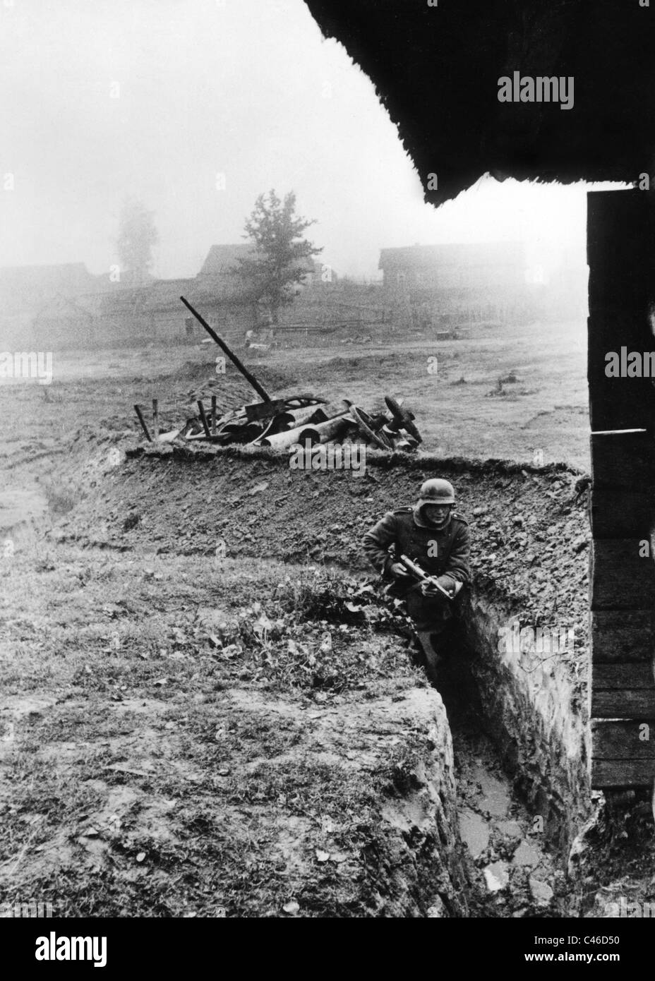 Zweiter Weltkrieg: Trench Warfare an der Ostfront, 1941-1945 Stockfoto